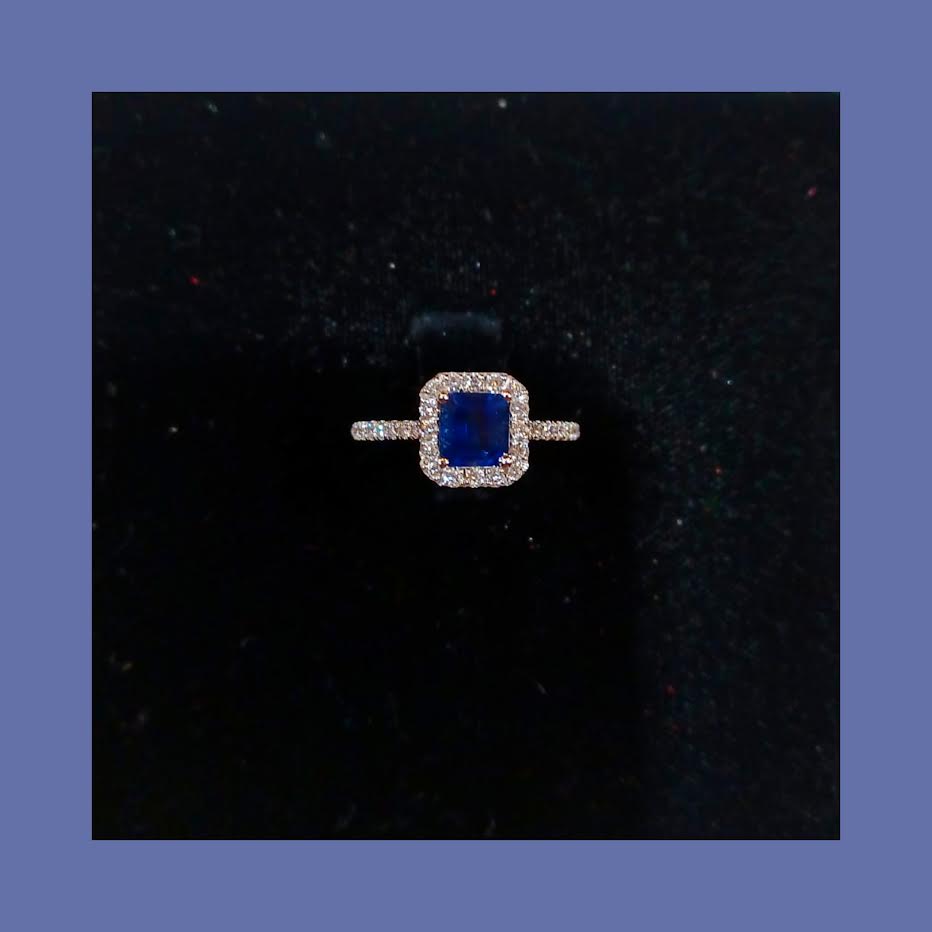Octagonal Sapphire