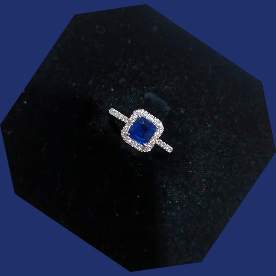 Octagonal Sapphire