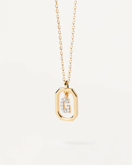 Collana Con Lettera G Mini