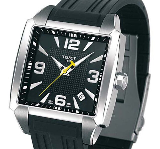 Orologio da Uomo in Acciaio e Caucciù