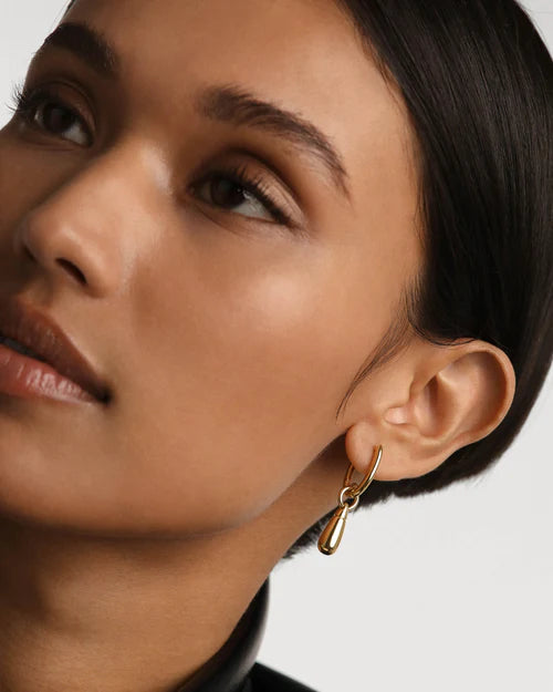 JUPITER SINGLE HOOP EARRING
