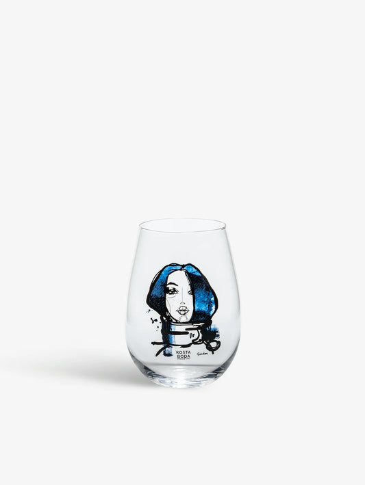 Pair of Glasses(x2) Love You Kosta Boda