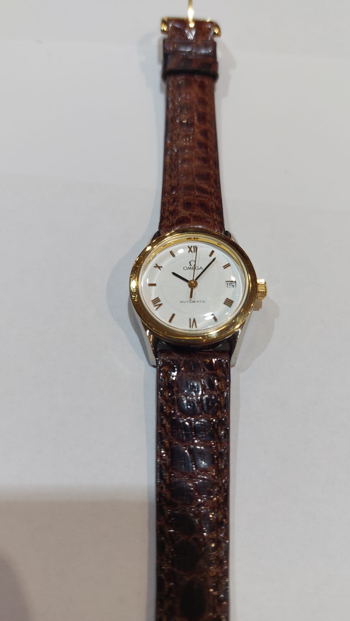 Omega De Ville Automatic 18kt Gold Watch