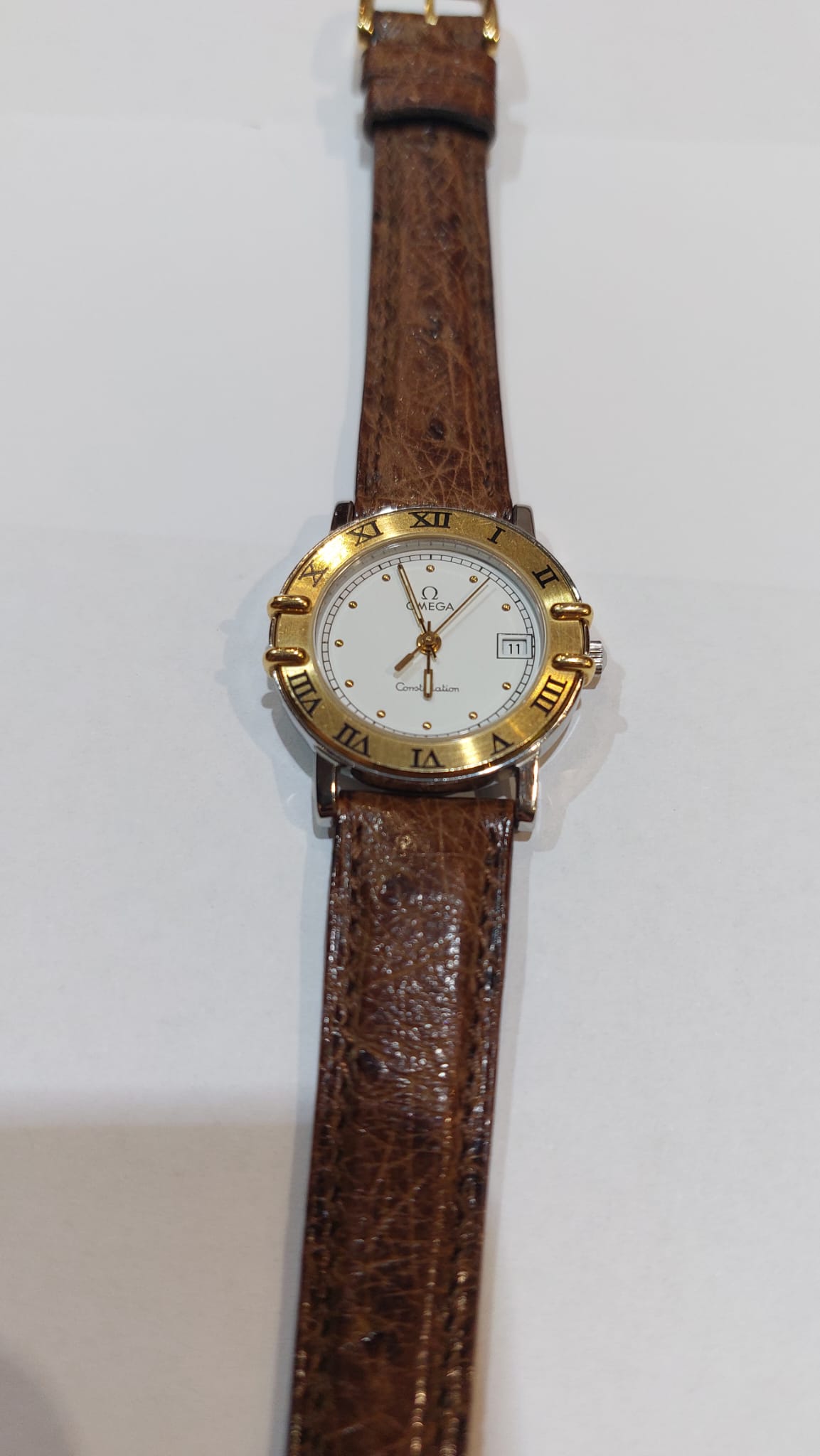 Omega Constellation watch in steel and 18kt gold