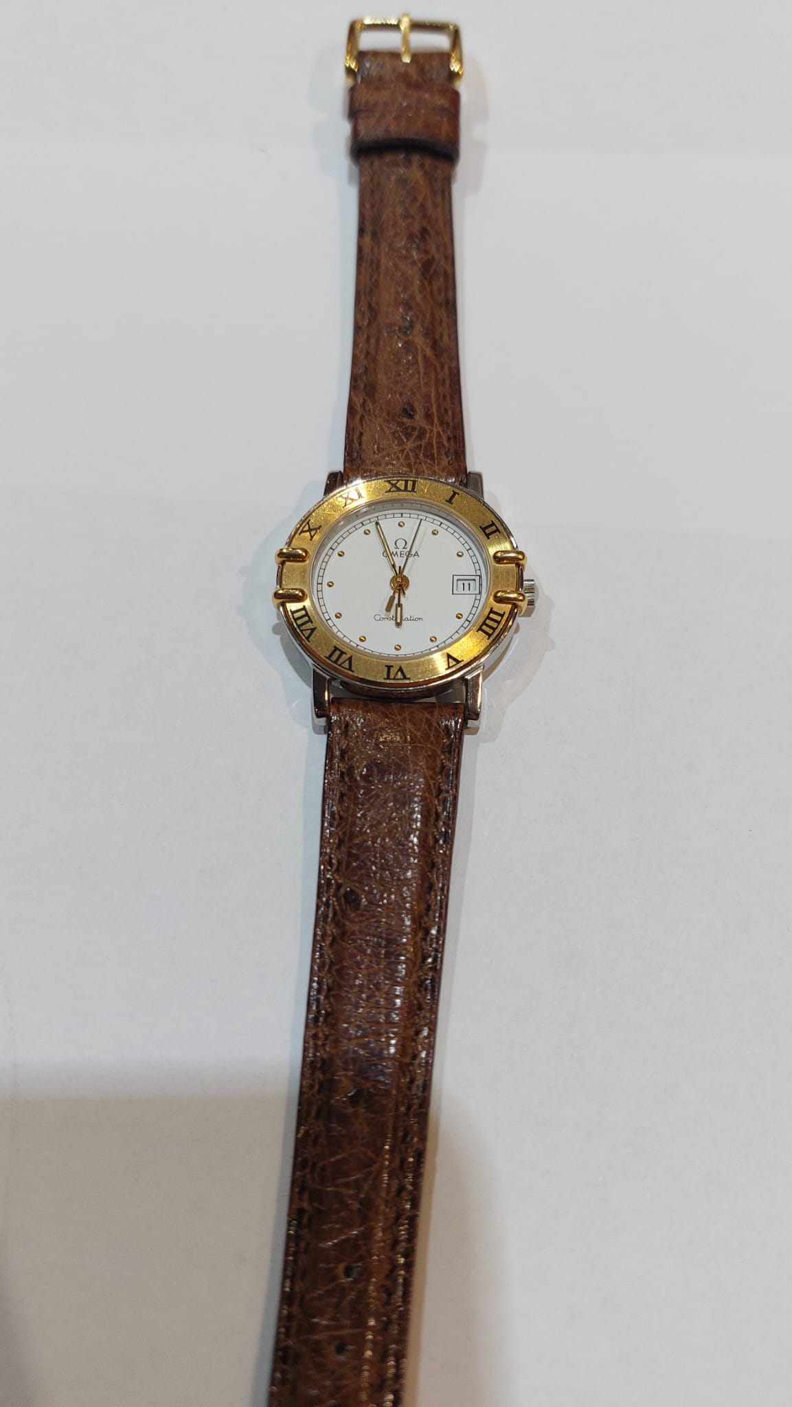 Omega Constellation watch in steel and 18kt gold