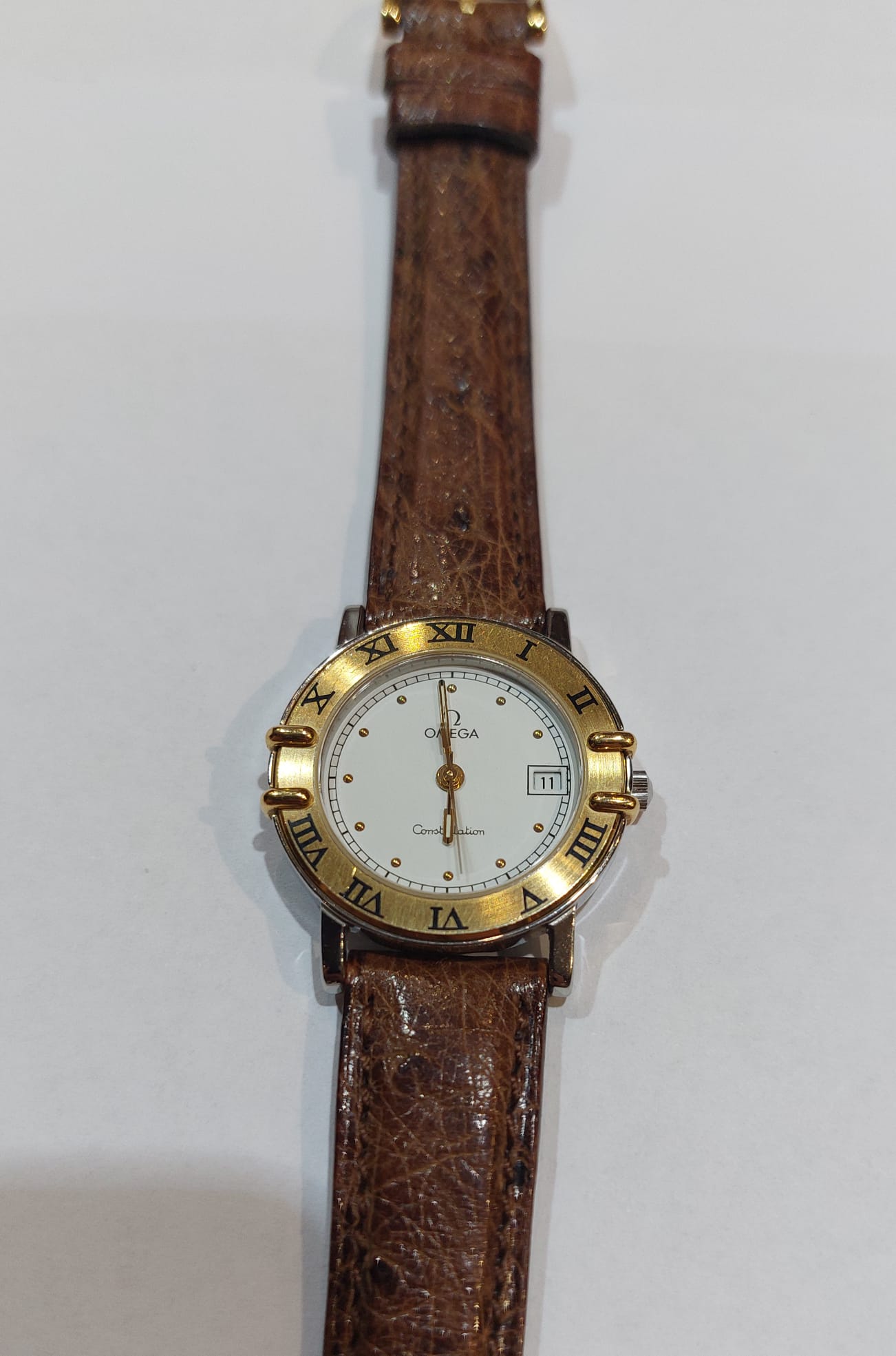 Omega Constellation watch in steel and 18kt gold