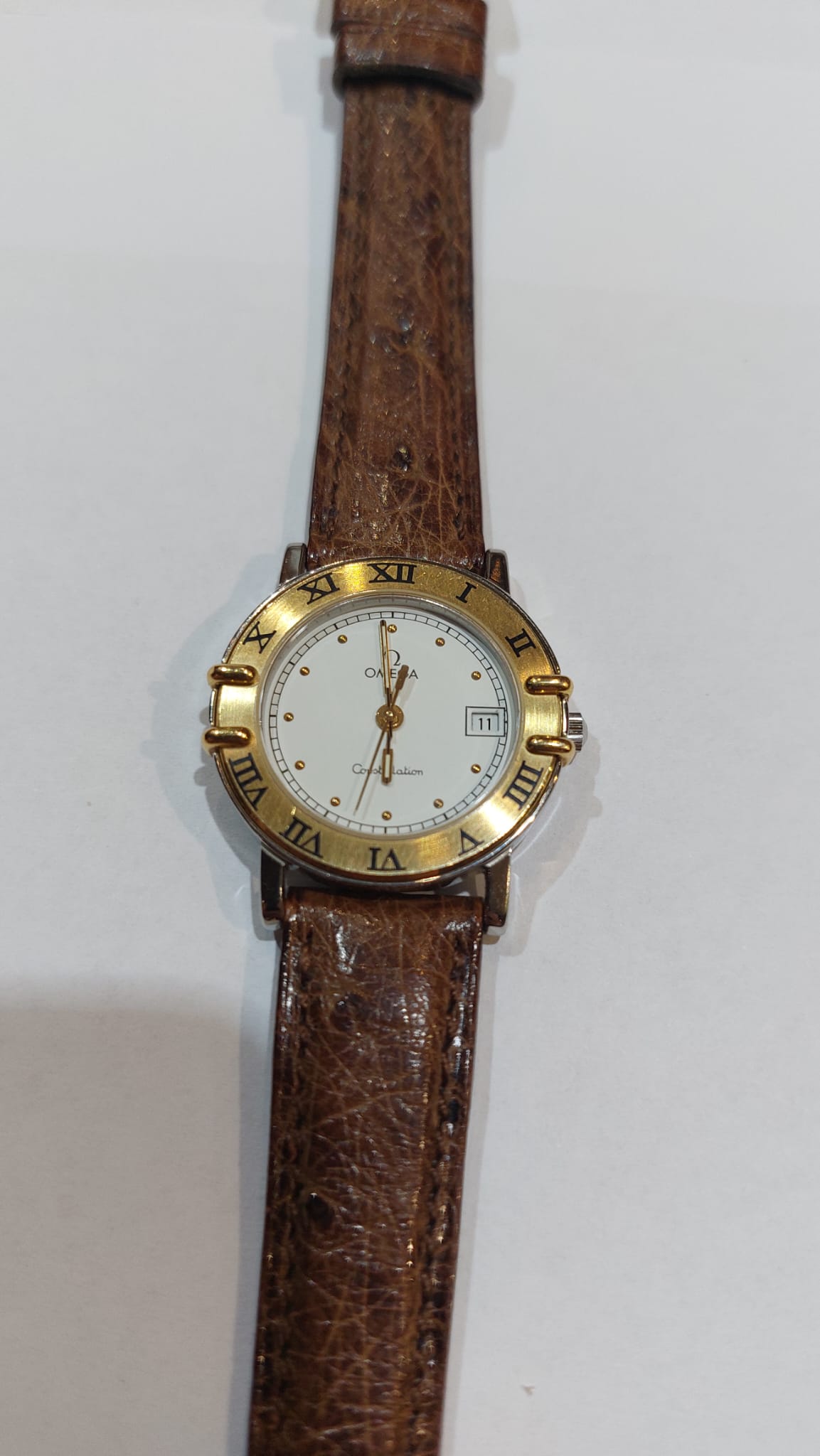 Omega Constellation watch in steel and 18kt gold