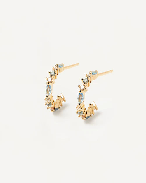 ombré earrings