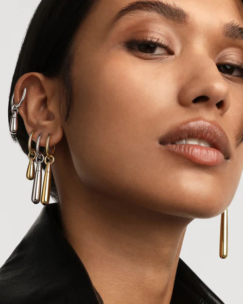 JUPITER SINGLE HOOP EARRING