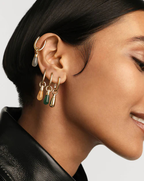 JUPITER SINGLE HOOP EARRING