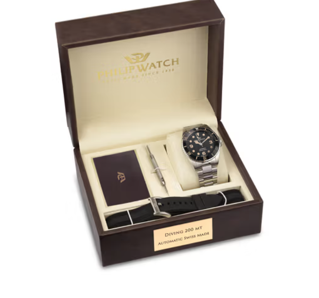 CARIBE DIVING Men's Steel Watch