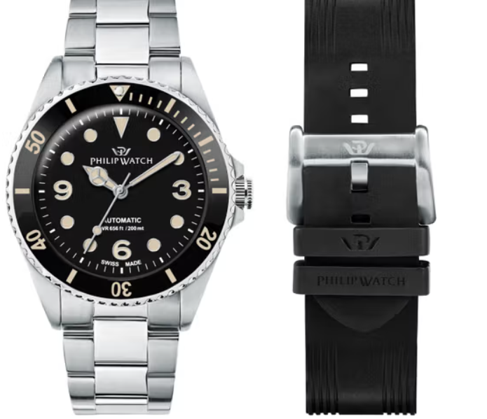 CARIBE DIVING Men's Steel Watch