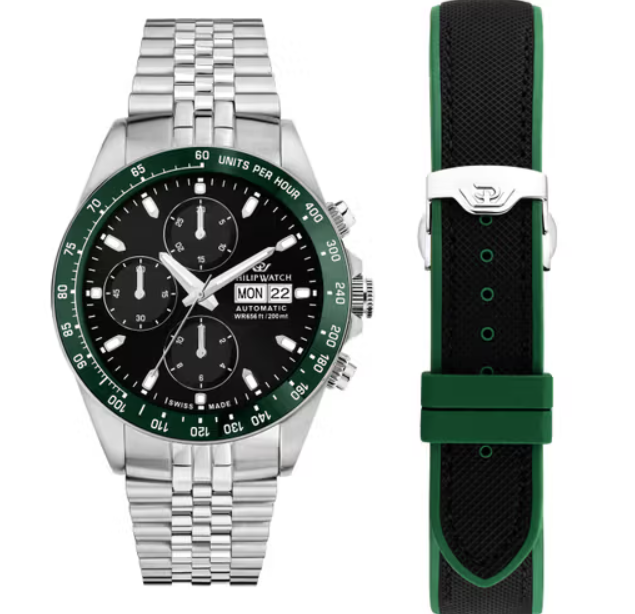 CARIBE DIVING Men's Steel Watch