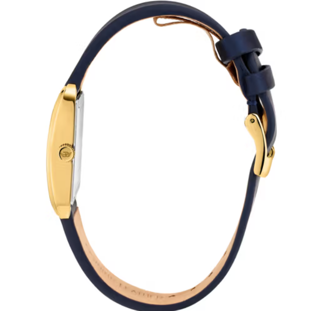 CHAUX DE FONDS Women's Watch in Leather and Diamonds