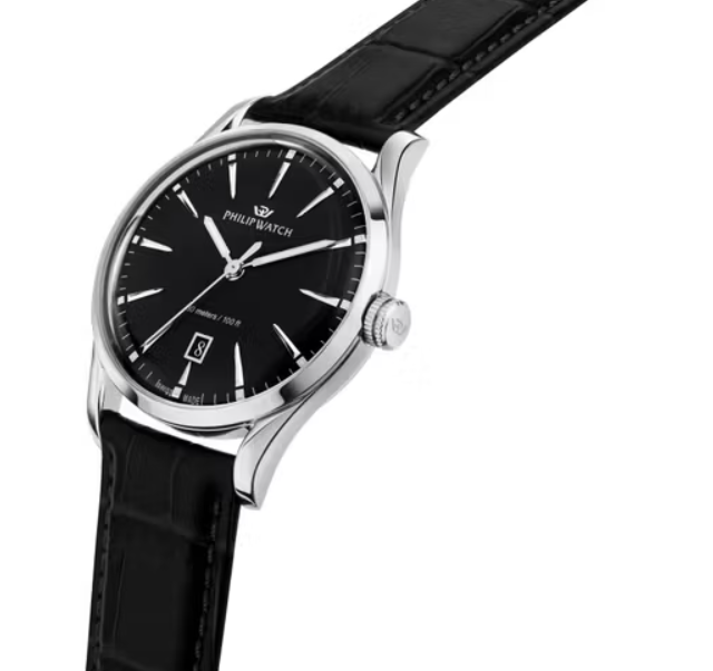 SUNRAY Men's Watch in Leather and Steel