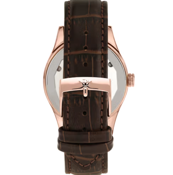 SUNRAY Men's Watch in Leather and Steel