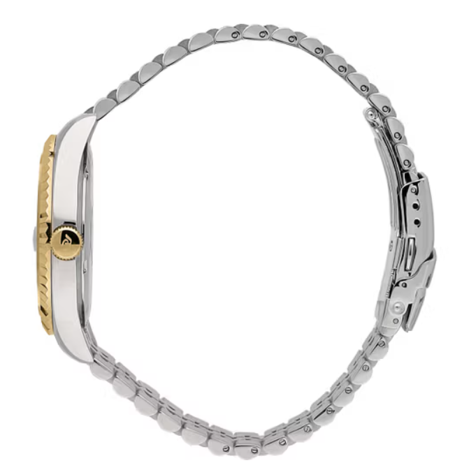 CARIBE Men's Watch in Steel and Diamonds