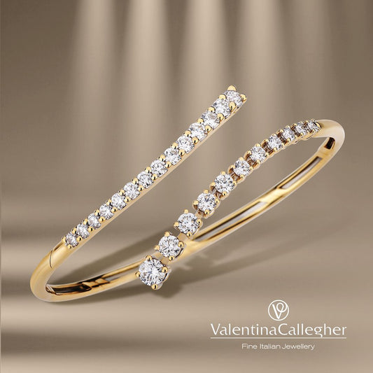 Bracciale Collezione Glitter Oro Giallo