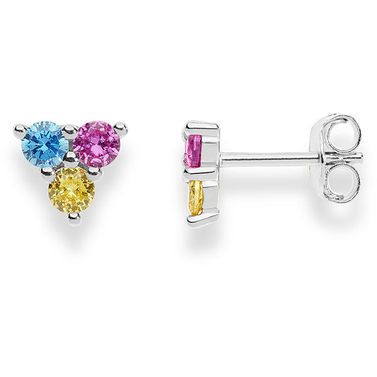 Orecchini tricolore me contro te