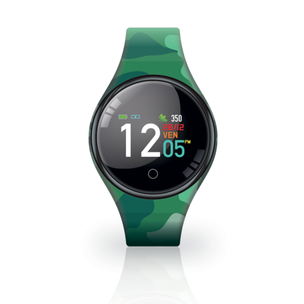 FREETIME CAMOUFLAGE GREEN SMARTWATCH