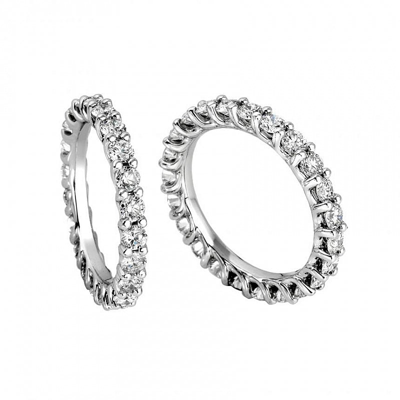 ANELLO IN ORO BIANCO E DIAMANTI COLLEZIONE ANTOLOGIE