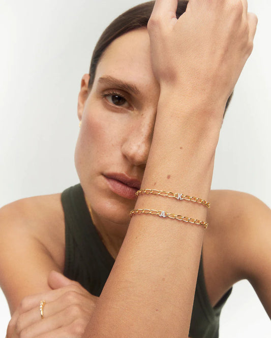 Letter Chain Bracelet