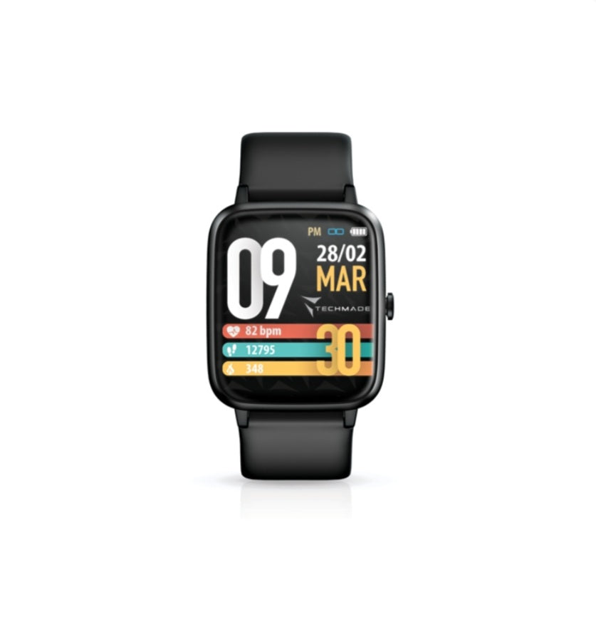"MOVE BLACK" GPS SMARTWATCH TECHMADE