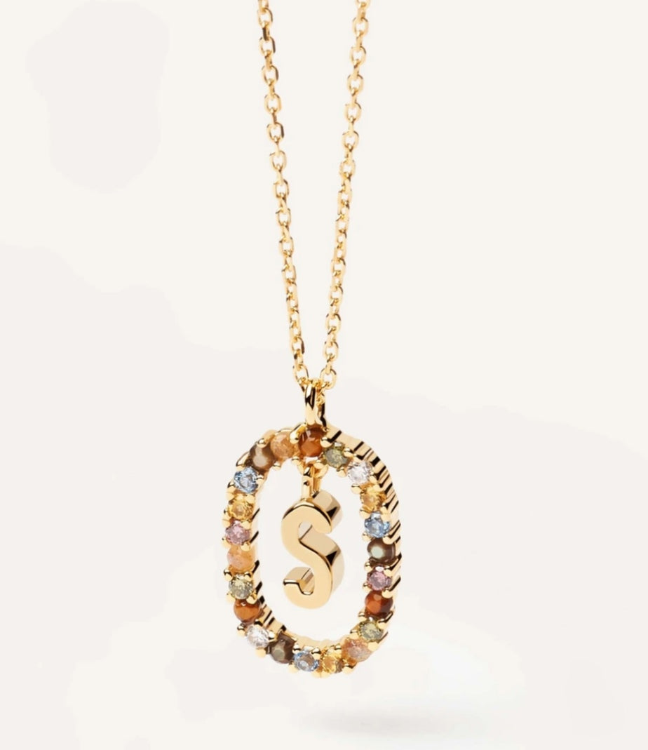 Letter S pendant PDPAOLA