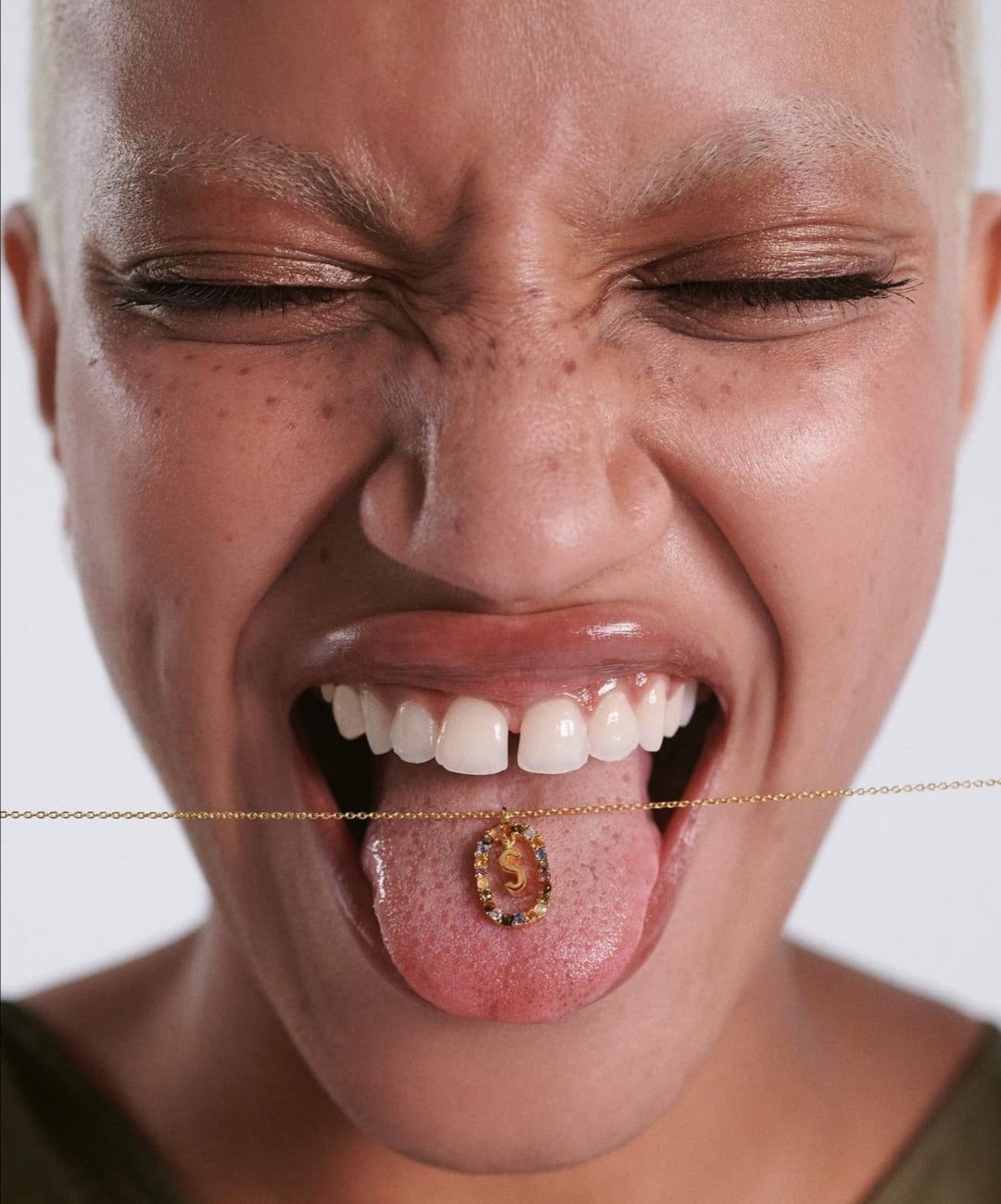 Letter S pendant PDPAOLA