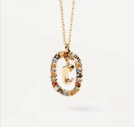 Letter C pendant PDPAOLA