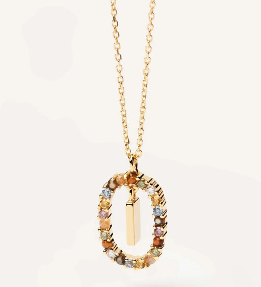 Letter I pendant PDPAOLA