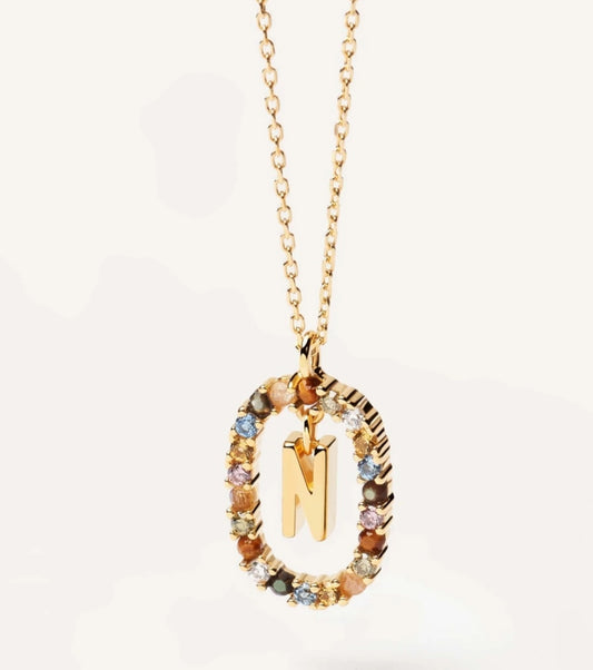 Letter N pendant PDPAOLA