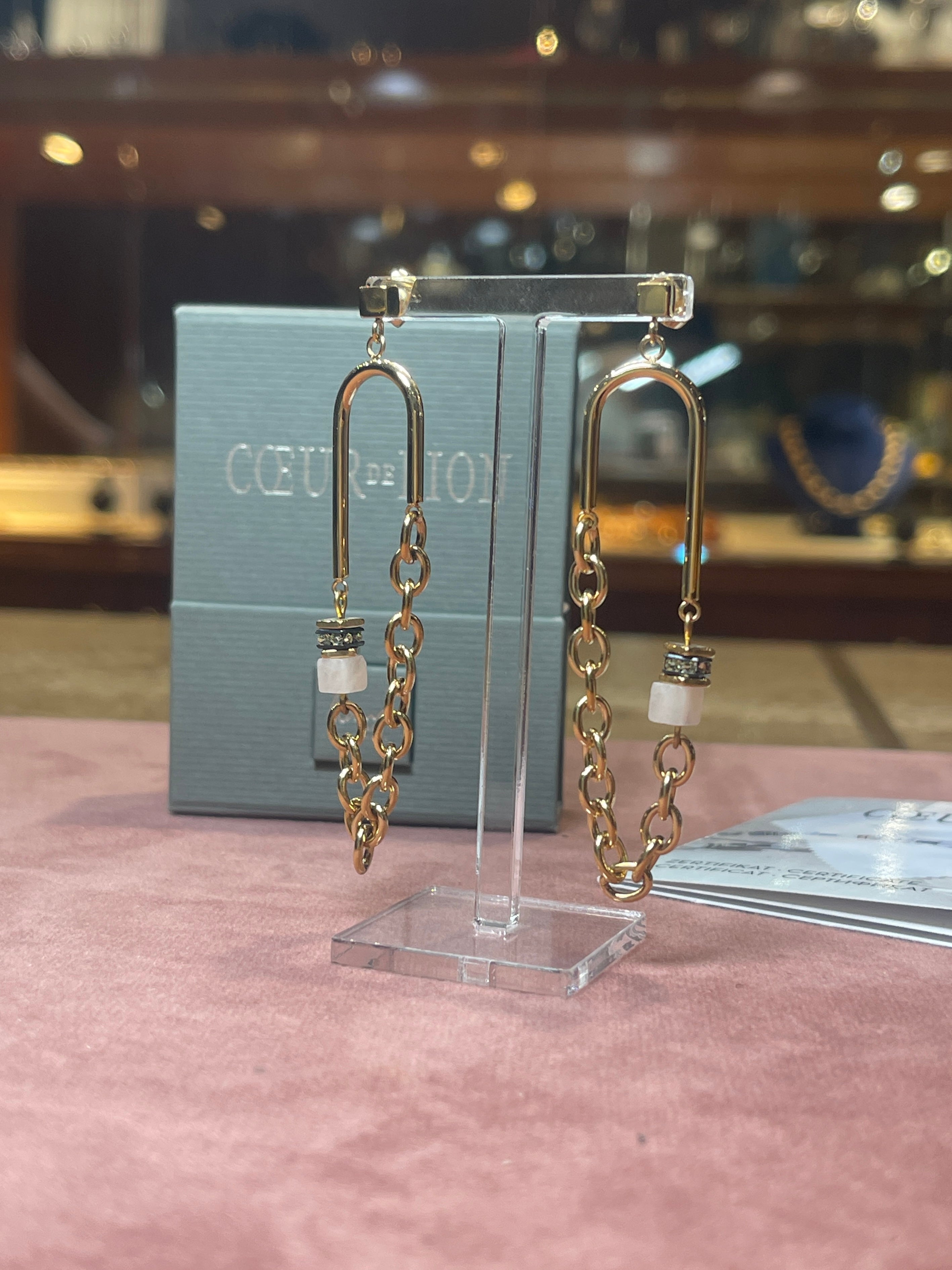 Orecchini Coeur De Lion Donna in Acciaio