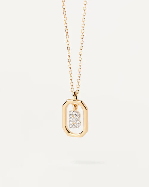 Collana Con Lettera B Mini