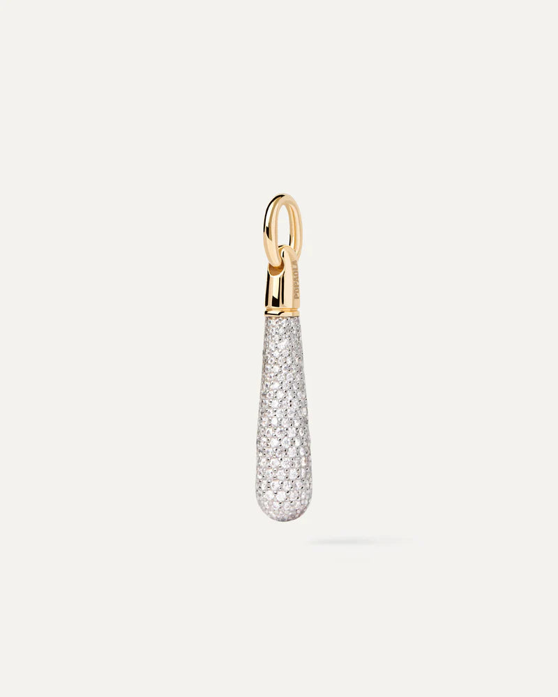 Pavé Large Drop Pendant