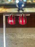 Orecchini con smalto in Argento 925