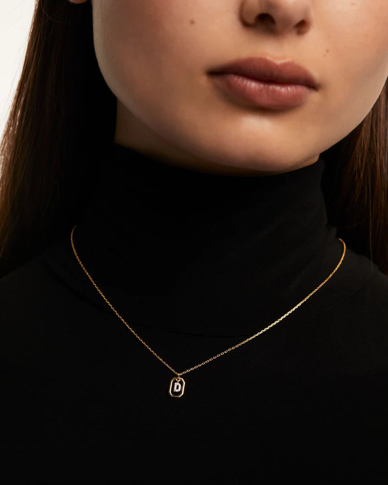 Collana Con Lettera D Mini