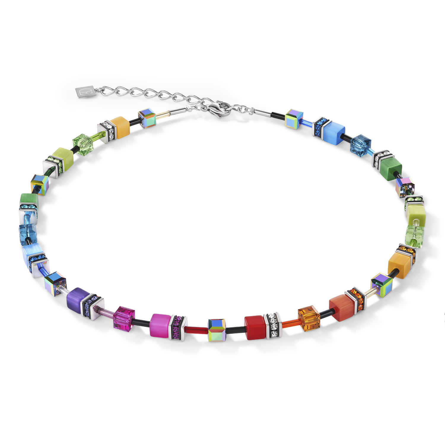 Collana GEOCUBE multicolor Coeur de Lion