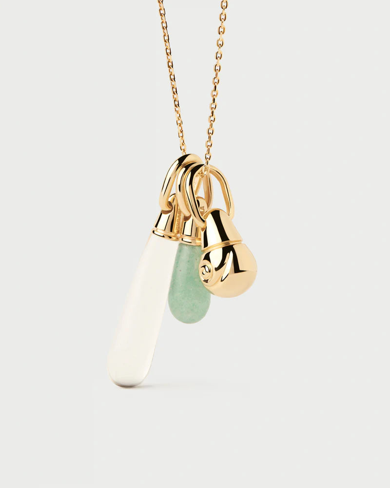 Rock Crystal Pendant Large Drop
