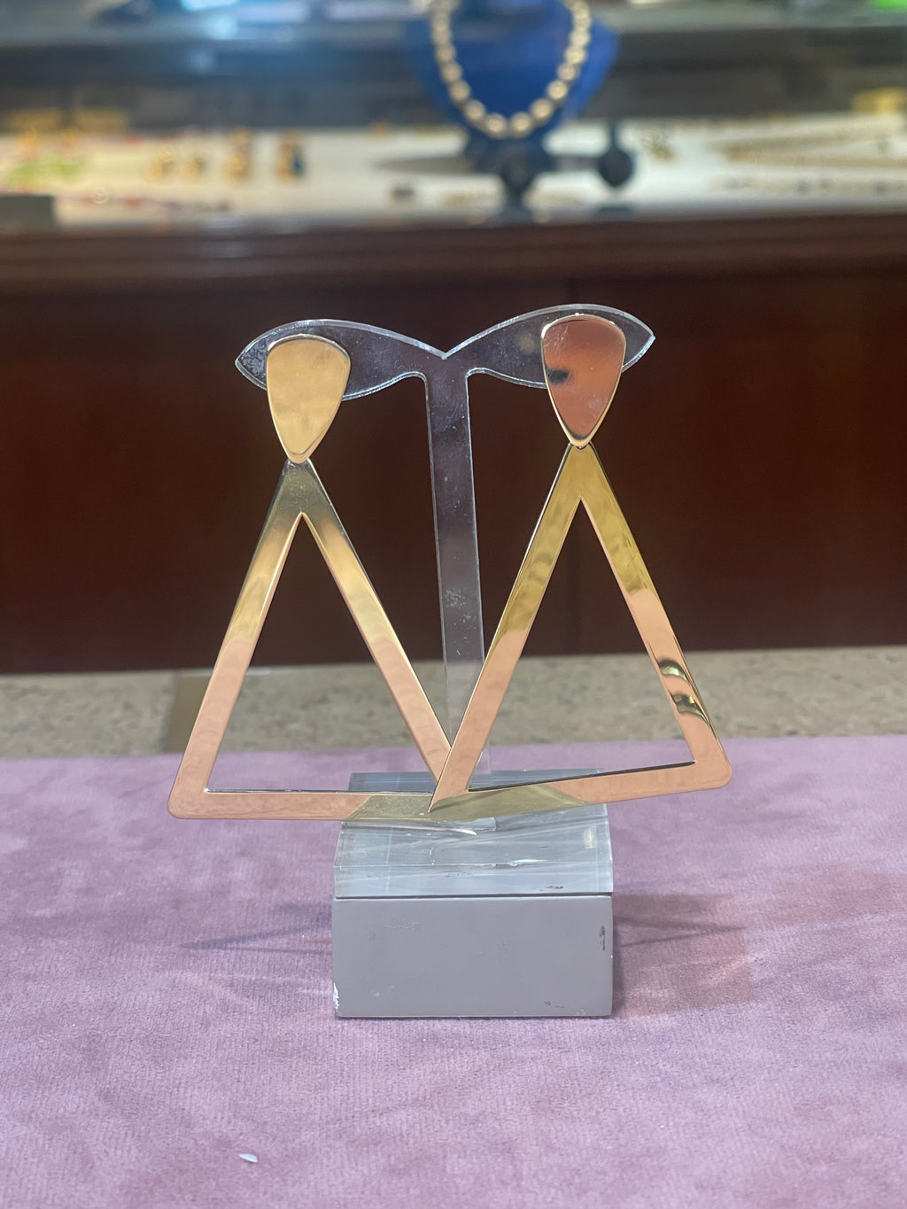 Orecchini geometrici in Argento 925