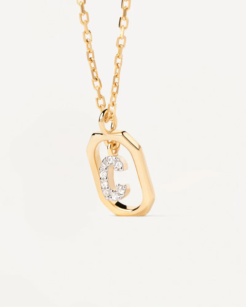 Collana Con Lettera C Mini