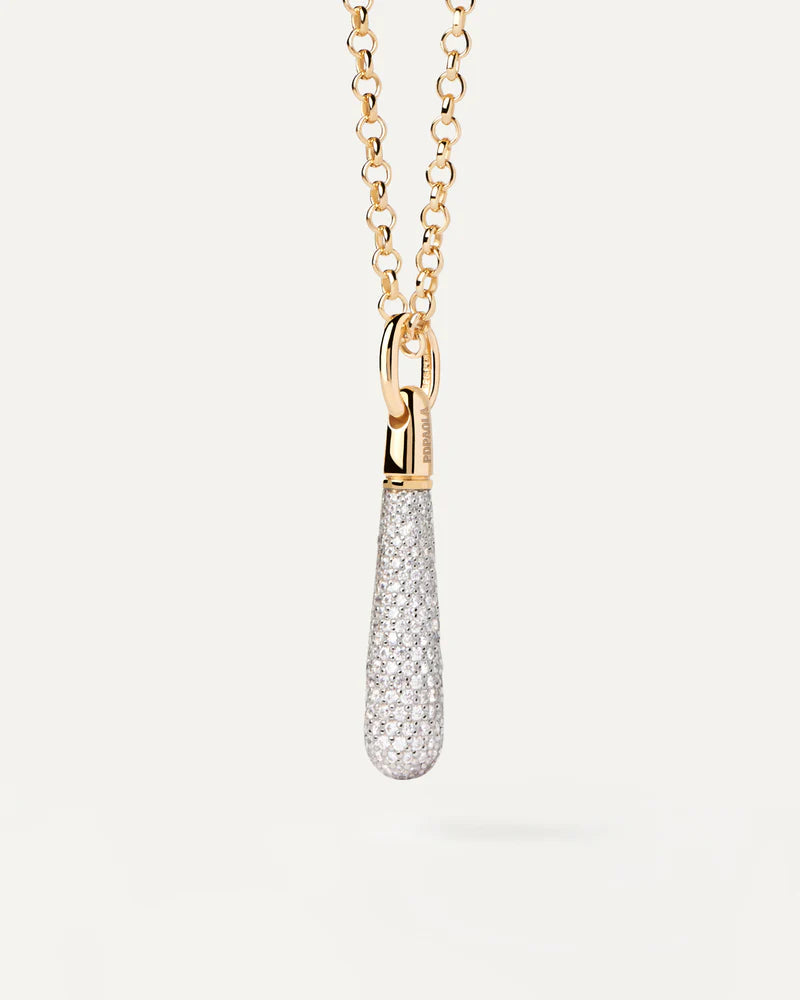 Pavé Large Drop Pendant