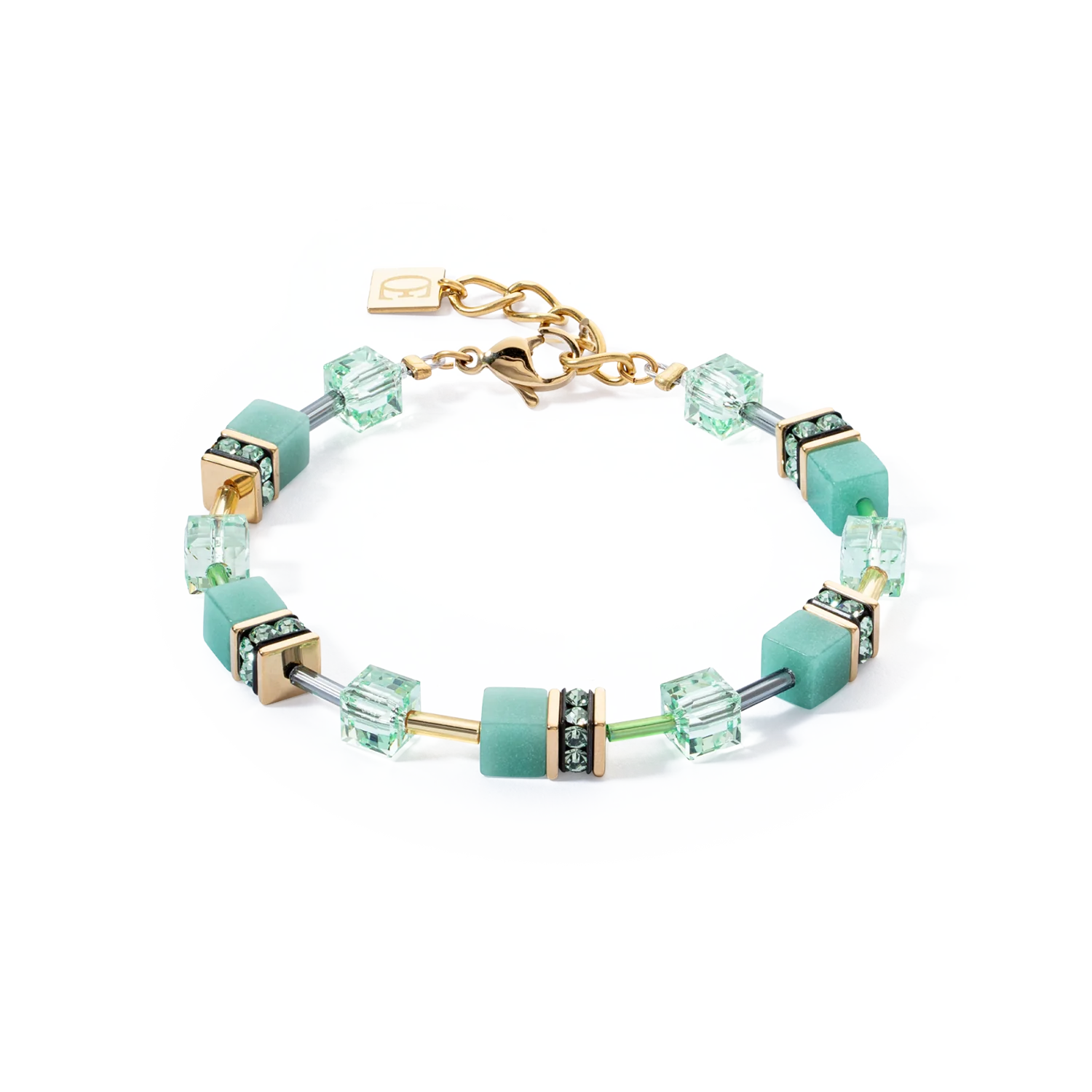 Bracciale GeoCUBE in Oro Verde