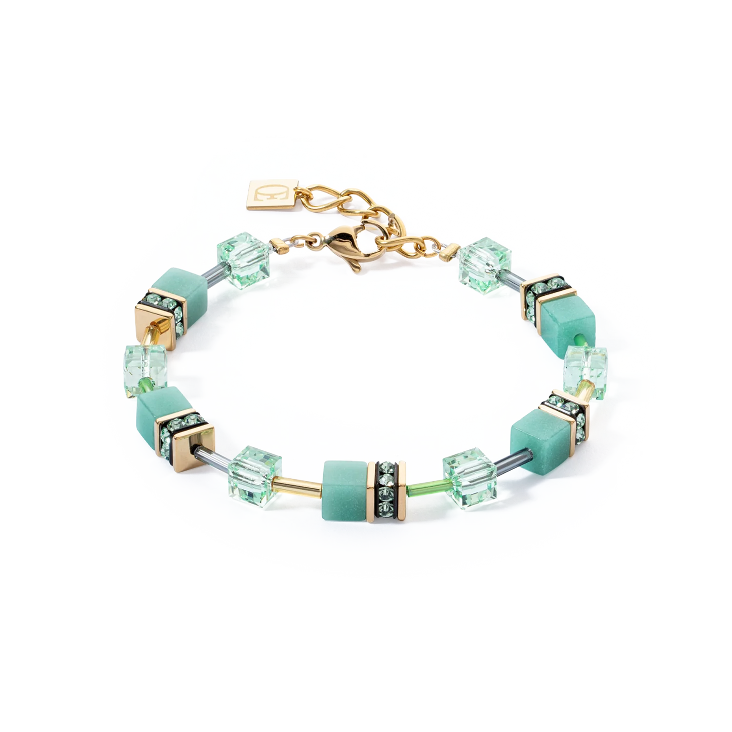 Bracciale GeoCUBE in Oro Verde