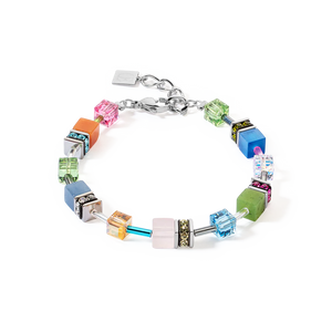 Bracciale GeoCUBE® Iconic Precious multicolour boho