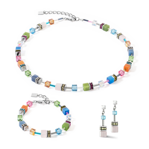 Bracciale GeoCUBE® Iconic Precious multicolour boho