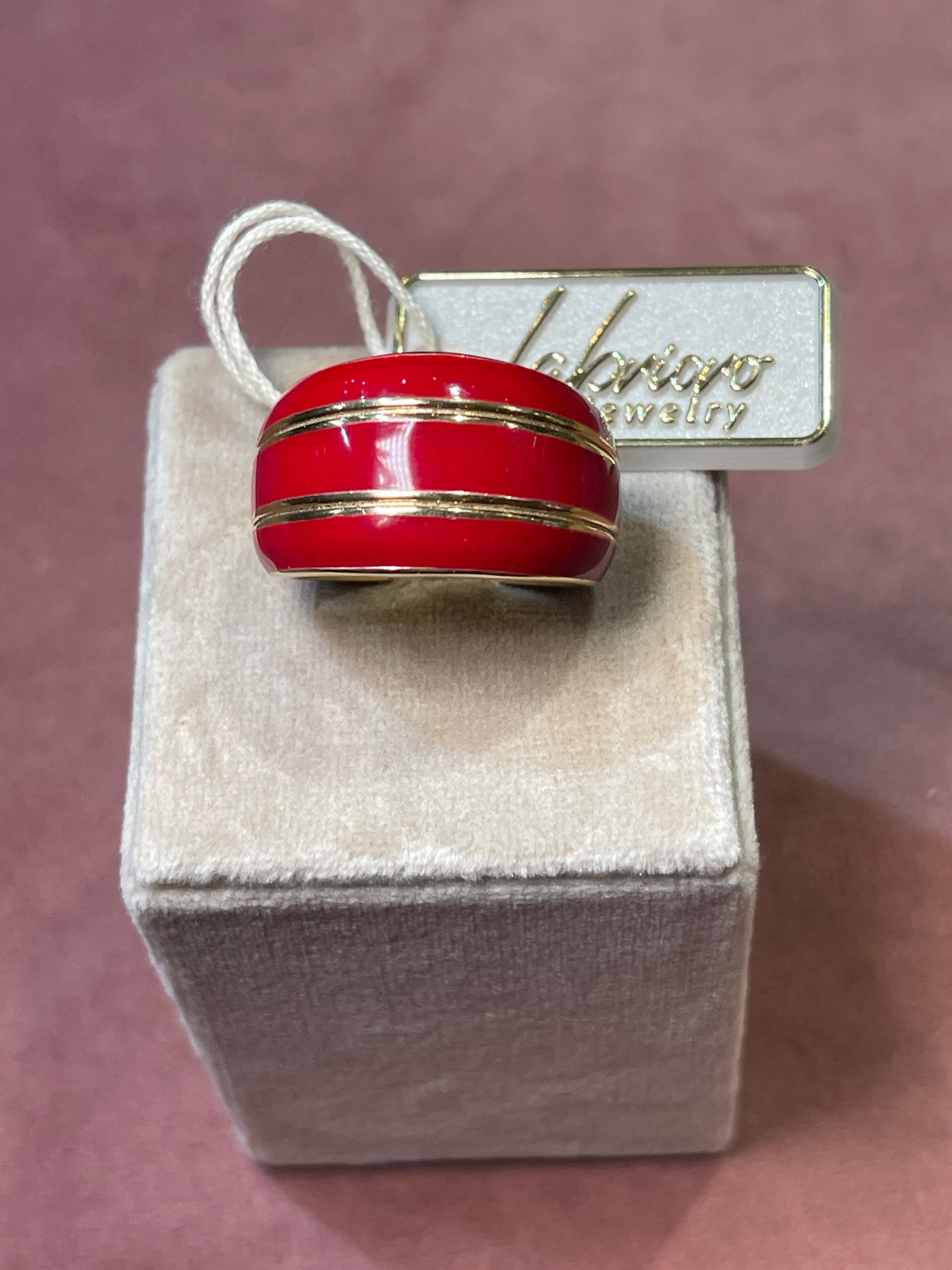 Anello con Smalto in Argento 925