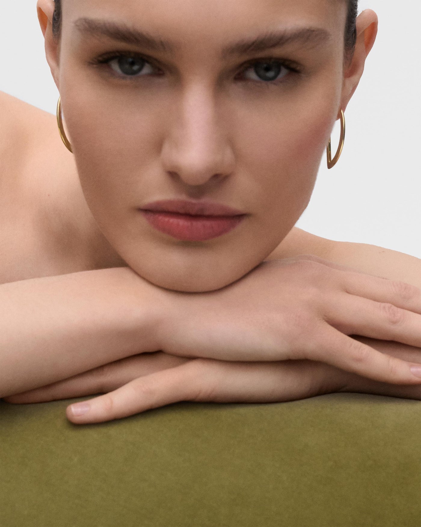 Orecchini a cerchio vento