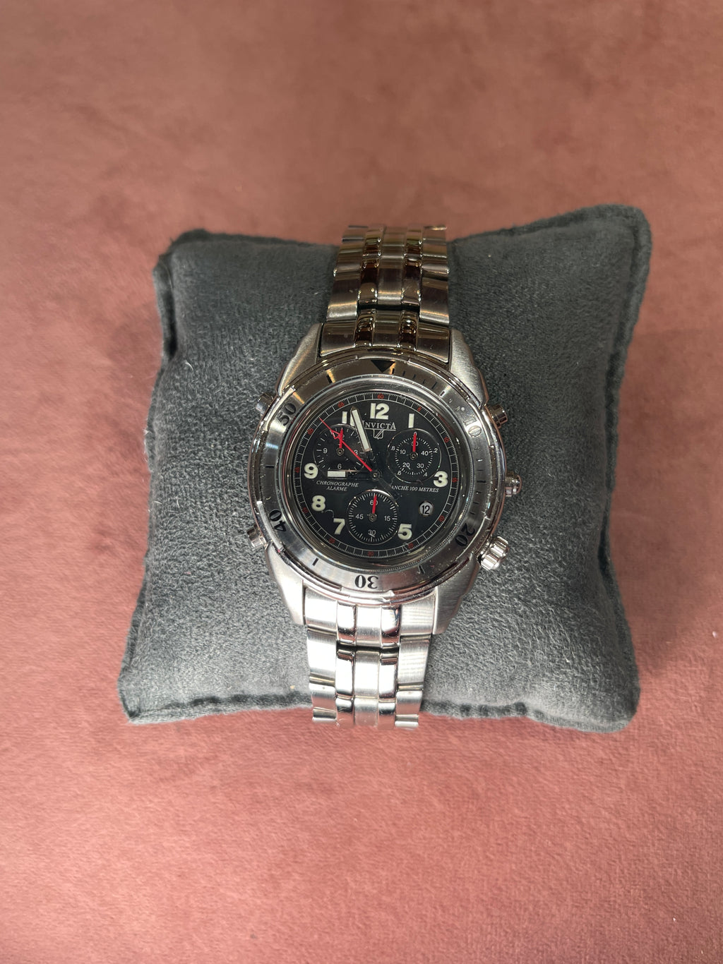 Orologio in Acciaio Cronografo Invicta