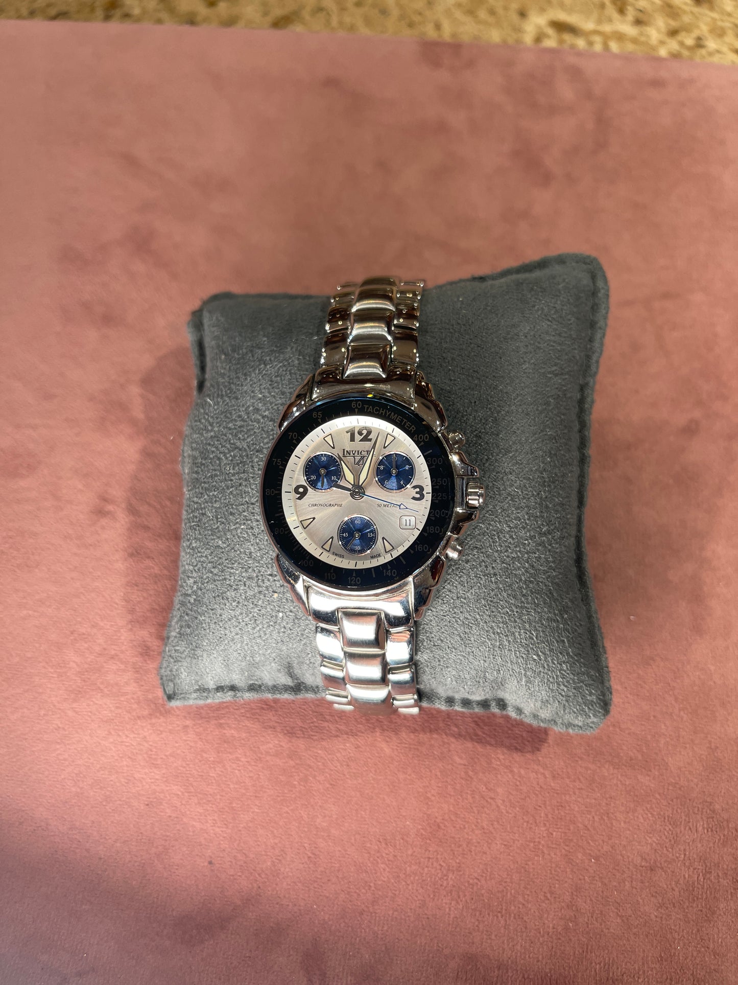 Orologio Cronografo Invicta in Acciaio